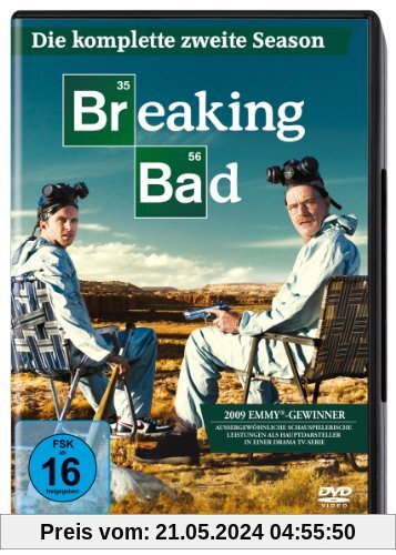 Breaking Bad - Die komplette zweite Season (Amaray) [4 DVDs] von Bryan Cranston