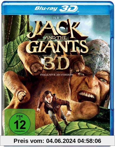 Jack and the Giants 3D (inkl. 2D Version) [Blu-ray 3D] von Bryan Singer