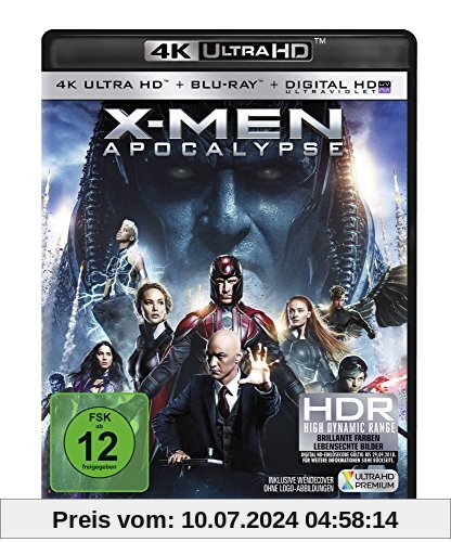 X-Men Apocalypse 4K Ultra HD Blu-ray von Bryan Singer