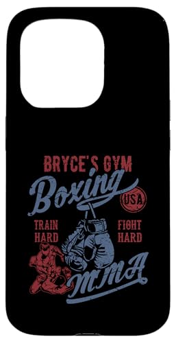 Bryce's Gym Boxen MMA Retro Design für den Namen Bryce Hülle für iPhone 15 Pro Bryce's Gym Boxen MMA Retro Design für den Namen Bryce Hülle für iPhone 15 Pro von Bryce's Gym Boxing MMA Designs for the Name Bryce