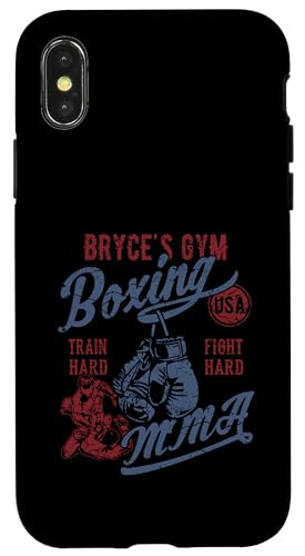Bryce's Gym Boxen MMA Retro Design für den Namen Bryce Hülle für iPhone X/XS Bryce's Gym Boxen MMA Retro Design für den Namen Bryce Hülle für iPhone X/XS von Bryce's Gym Boxing MMA Designs for the Name Bryce
