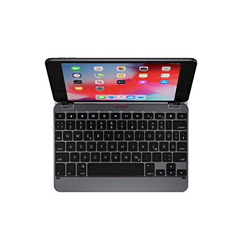 Brydge Kabellose Tastatur 7.9, kompatibel zu iPad Mini der 5. Generation und iPad Mini 4 Deutsche QWERTZ-Belegung von Brydge