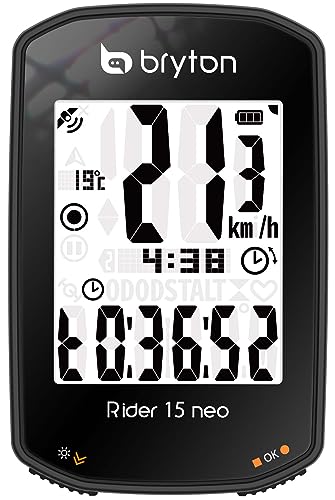 Bryton Rider 15 Neo E - Ciclo Computer GPS, Display da 2", Nero Bryton Rider 15 Neo E - Ciclo Computer GPS, Display da 2", Nero von Bryton