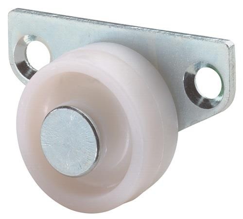 Bs Rollen Bettkastenrolle D.30mm Trgf.40kg Material Ku.m.Platte E45 von Bs Rollen