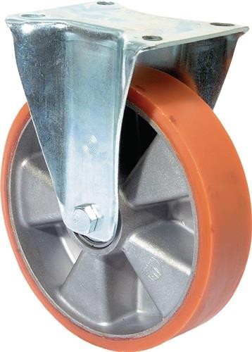 Bs Rollen Bockrolle 200mm 600kg Guß-PUR 138x110mm Alu. N110.B90.203 von Bs Rollen