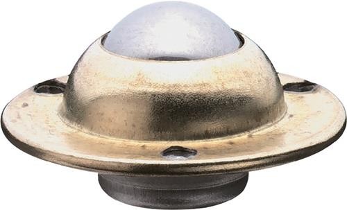 Bs Rollen Kugelrolle Stahlkugel D.17mm STA verz.Trgf.15kg E31.013 von Bs Rollen