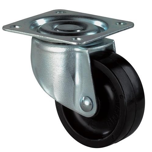 Bs Rollen Lenkrolle D.40mm Trgf.30kg m.Platte Ku.schwarz F25.040 von Bs Rollen