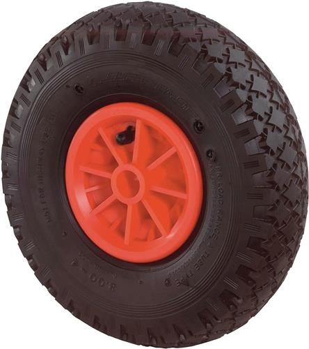 Bs Rollen Luftrad D.200mm Trgf.80kg Ersatzrad Rillenprofil Gleitlager D10.200 von Bs Rollen