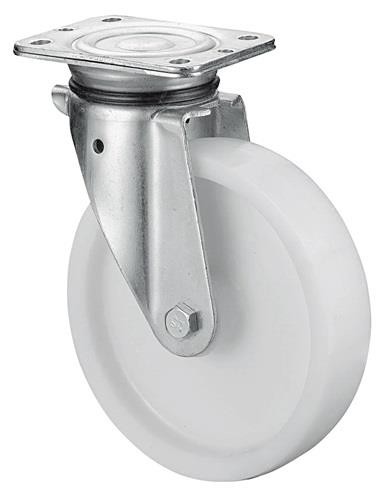 Bs Rollen Schwerlast-Lenkrolle D.250mm Trgf.600kg Ku.Platte L138xB110mm Bs Rollen Schwerlast-Lenkrolle D.250mm Trgf.600kg Ku.Platte L138xB110mm von Bs Rollen