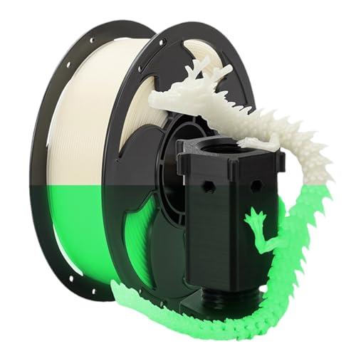 Filament, Glow Printer Spool, Gradient Glowing Bundle, Standard Ender Compatible, 3d Printing Accessories, 1-Pack, Ideal for Hobbyists, Artists and Professionals Filament, Glow Printer Spool, Gradient Glowing Bundle, Standard Ender Compatible, 3d Printing Accessories, 1-Pack, Ideal for Hobbyists, Artists and Professionals von Bsbkoj