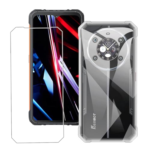 Bsdurable 2 in 1 Handyhülle für Fossibot F109 5G Hülle mit Panzerglas Schutzfolie Displayschutz Transparent Schutzhülle Dünn Soft Silikon TPU Protection Mobile Phone Case Cover Clear Bsdurable 2 in 1 Handyhülle für Fossibot F109 5G Hülle mit Panzerglas Schutzfolie Displayschutz Transparent Schutzhülle Dünn Soft Silikon TPU Protection Mobile Phone Case Cover Clear von Bsdurable