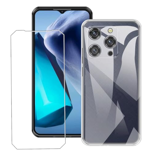 Bsdurable 2 in 1 Handyhülle für Oukitel WP52 Hülle mit Folie Schutzfolie Displayschutz Transparent Schutzhülle Dünn Soft Silikon TPU Protection Mobile Phone Case Cover Clear Bsdurable 2 in 1 Handyhülle für Oukitel WP52 Hülle mit Folie Schutzfolie Displayschutz Transparent Schutzhülle Dünn Soft Silikon TPU Protection Mobile Phone Case Cover Clear von Bsdurable