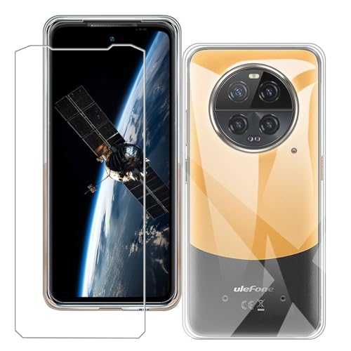 Bsdurable 2 in 1 für Ulefone Armor 23 Ultra 5G Hülle, Transparent Handyhülle + Schutzfolie Displayschutz- Silikon TPU Protection Schutzhülle Cover Clear Case Bsdurable 2 in 1 für Ulefone Armor 23 Ultra 5G Hülle, Transparent Handyhülle + Schutzfolie Displayschutz- Silikon TPU Protection Schutzhülle Cover Clear Case von Bsdurable