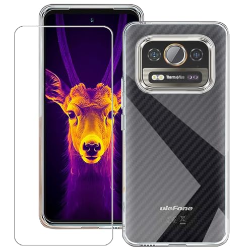 Bsdurable 2 in 1 für Ulefone Armor 25T Pro 5G Hülle, Transparent Handyhülle + Schutzfolie Displayschutz- Silikon TPU Protection Schutzhülle Cover Clear Case Bsdurable 2 in 1 für Ulefone Armor 25T Pro 5G Hülle, Transparent Handyhülle + Schutzfolie Displayschutz- Silikon TPU Protection Schutzhülle Cover Clear Case von Bsdurable