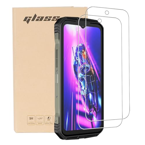 Bsdurable Pack of 2 Schutzfolie für Cubot Kingkong X Panzerglas Tempered Glass HD Displayschutz 9H Härte 0.33 mm Ultra Clear Anti-Kratz Screen Protectors 6.58 In von Bsdurable