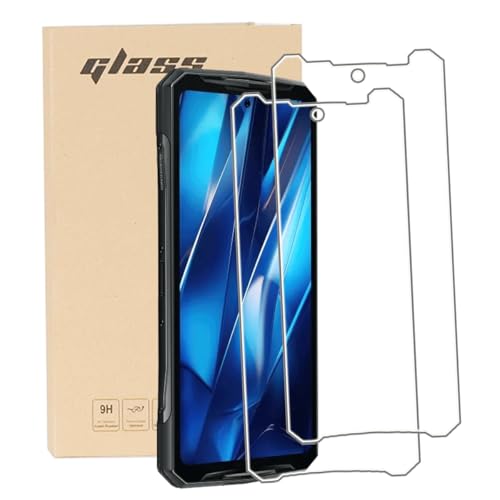 Bsdurable Pack of 2 Schutzfolie für Doogee DK10 Panzerglas Tempered Glass HD Displayschutz 9H Härte 0.33 mm Ultra Clear Anti-Kratz Screen Protectors 6.67Inches von Bsdurable