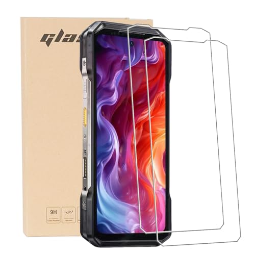 Bsdurable Pack of 2 Schutzfolie für Ulefone Armor 27T Pro Panzerglas Tempered Glass HD Displayschutz 9H Härte 0.33 mm Ultra Clear Anti-Kratz Screen Protectors Ultra Resistant 6.78Inches von Bsdurable