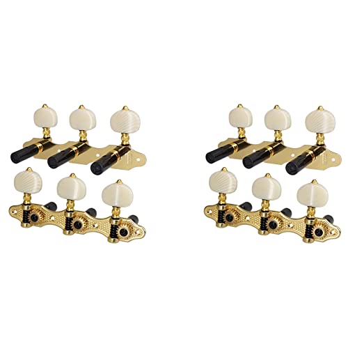 Bsowte 2 x 1:18 Akustikgitarre, Maschinenköpfe, Gitarrensaiten, Dübel, 3L3R, Gitarre, Stimmgerät, Ersatzzubehör Bsowte 2 x 1:18 Akustikgitarre, Maschinenköpfe, Gitarrensaiten, Dübel, 3L3R, Gitarre, Stimmgerät, Ersatzzubehör von Bsowte