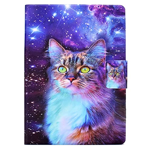 Bspring Hülle für 6" Kindle 11. Generation 2022 (Modellnummer: C2V2L3) - Schlanke, leichte Hülle Smart Cover mit automatischer Sleep/Wake,Katze von Bspring