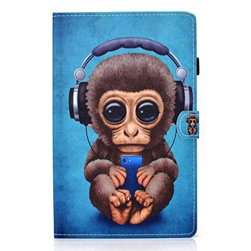 Bspring Hülle für Lenovo Tab M10 HD (2nd Gen) TB-X306F/TB-X306X 10,1 Zoll Ultradünne Superleicht Schutzhülle mit Auto Schlaf/Wach Funktion,AFFE von Bspring