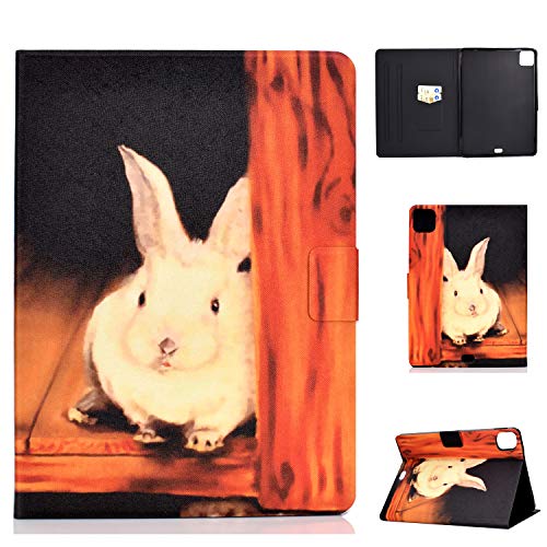 Bspring Schutzhülle für iPad Pro 11" 2020, iPad Pro 11 2nd Gen 2020 & 2018 Hülle Folio Stand mit Auto Aufwachen/Schlaf PU Leder Hülle Ultra Dünn Case Cover für iPad Pro 11 Zoll,Bugs Bunny von Bspring