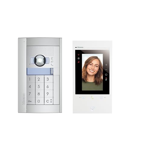BTICINO, Flex‘ONE-Set Classe 300EOS with Netatmo + Sfera Code, erste smarte Wi-Fi-Video-Innenstelle mit integr. Alexa, 5"-Touchscreen, optimierte Farbkamera, App Home+Security, 2-Draht-Technik, 363520 BTICINO, Flex‘ONE-Set Classe 300EOS with Netatmo + Sfera Code, erste smarte Wi-Fi-Video-Innenstelle mit integr. Alexa, 5"-Touchscreen, optimierte Farbkamera, App Home+Security, 2-Draht-Technik, 363520 von Bticino