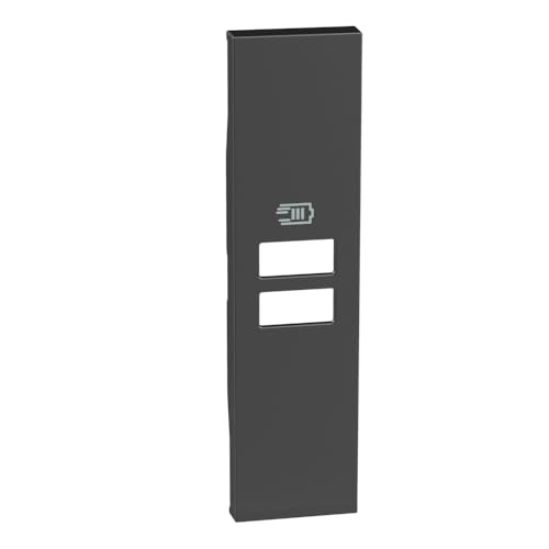 Bticino Living Now Cover Ladegerät 2 USB, 1 Sitzer, schwarz Bticino Living Now Cover Ladegerät 2 USB, 1 Sitzer, schwarz von Bticino