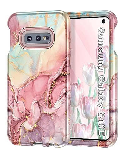 Btscase Schutzhülle für Samsung Galaxy S10e, strapazierfähig, dreilagig, Marmor, stoßfest, Ganzkörper, robustes Hart-PC + weicher TPU-Stoßfänger, Fallschutz, für Damen und Mädchen, für Galaxy S10e, Btscase Schutzhülle für Samsung Galaxy S10e, strapazierfähig, dreilagig, Marmor, stoßfest, Ganzkörper, robustes Hart-PC + weicher TPU-Stoßfänger, Fallschutz, für Damen und Mädchen, für Galaxy S10e, von Btscase