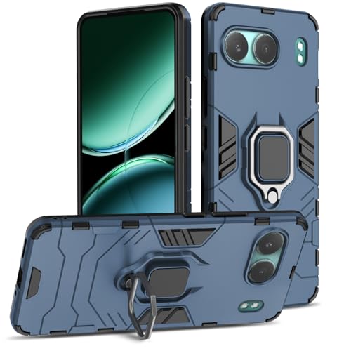 Btstring Hülle kompatibel mit Oneplus Nord 4, Militär Standard Stoßfest Handyhülle Case Hybrid Metall Ring Halter Schutzhülle Handy Hüllen Cover -Blau Btstring Hülle kompatibel mit Oneplus Nord 4, Militär Standard Stoßfest Handyhülle Case Hybrid Metall Ring Halter Schutzhülle Handy Hüllen Cover -Blau von Btstring
