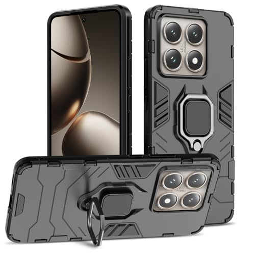 Btstring Hülle kompatibel mit Xiaomi 14T, Militär Standard Stoßfest Handyhülle Case Hybrid Metall Ring Halter Schutzhülle Handy Hüllen Cover -Schwarz Btstring Hülle kompatibel mit Xiaomi 14T, Militär Standard Stoßfest Handyhülle Case Hybrid Metall Ring Halter Schutzhülle Handy Hüllen Cover -Schwarz von Btstring