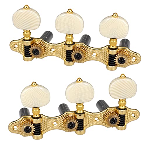 Btuty 2 Planks Gitarre Stimmwirbel Klassik Akustik Gitarre Stimmgerät 1:18 Stimmschlüssel 3 links 3 rechts Gitarren Knöpfe Ersatz Btuty 2 Planks Gitarre Stimmwirbel Klassik Akustik Gitarre Stimmgerät 1:18 Stimmschlüssel 3 links 3 rechts Gitarren Knöpfe Ersatz von Btuty