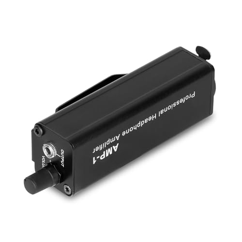 Btuty In-ear Monitorverstärker Konverter Verstärker Tragbarer Kopfhörer Konverter 3,5 mm XLR Audio Verstärker Plug and Play Übertragung von Btuty