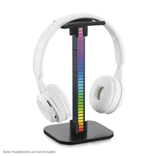 Btuty Kopfhörerhalterung RGB-Licht für Schreibtisch PC Gaming-Kopfhörer Rutschfeste Unterseite mit Typ-C Anschlüsse Wiederaufladbare Kopfhörer Display Halterung 7 Beleuchtungsmodi Btuty Kopfhörerhalterung RGB-Licht für Schreibtisch PC Gaming-Kopfhörer Rutschfeste Unterseite mit Typ-C Anschlüsse Wiederaufladbare Kopfhörer Display Halterung 7 Beleuchtungsmodi von Btuty