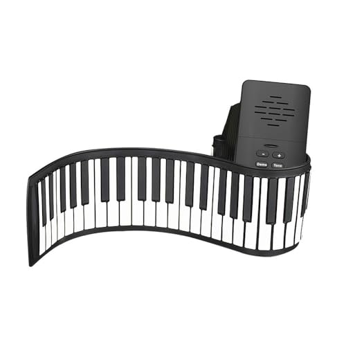 Btuty Tragbare Elektronische Tastatur Mit 88 Tasten - Faltbares Silikon Klavier für den Heimgebrauch Mit Lautsprecher Btuty Tragbare Elektronische Tastatur Mit 88 Tasten - Faltbares Silikon Klavier für den Heimgebrauch Mit Lautsprecher von Btuty