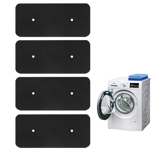 Buaak 4 Stück 40006731 Schwammfilter Filtermatte, Flusenfilter Für Hoover Candy, Trockner Filter Ersatz, Trockner Filter Filtermatte, Wärmepumpentrockner Filtermatte, Filtermatte (Schwarz) von Buaak