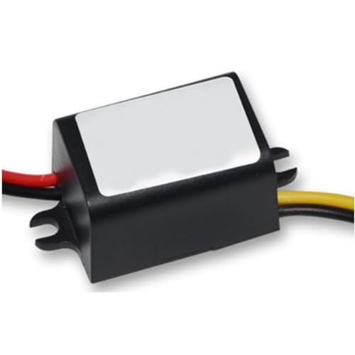 12V auf 9V Stromwandler, 12V auf 9V 2A Stromwandler Hocheffizienter Stabiler Ausgang Auto Power Buck Adapter Spannungsreduzierungsmodul von Buachois