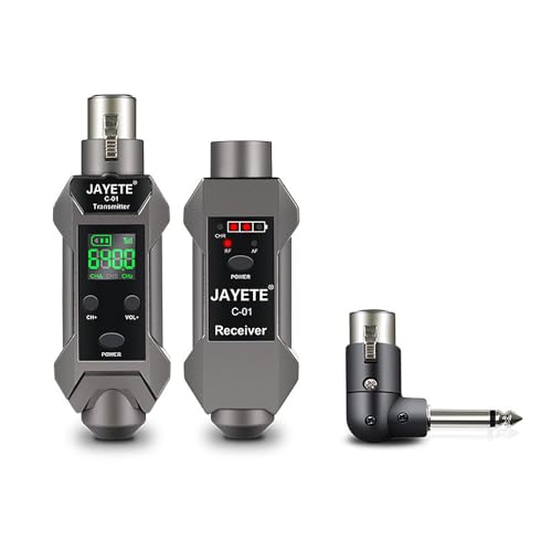 Drahtloser XLR -Sender und -empfänger, professionelles drahtloses Mikrofonsystem, drahtloses XLR -Mikrofon -Senderempfänger, das mit dynamischen Kondensator -MICs kompatibel ist Drahtloser XLR -Sender und -empfänger, professionelles drahtloses Mikrofonsystem, drahtloses XLR -Mikrofon -Senderempfänger, das mit dynamischen Kondensator -MICs kompatibel ist von Buachois
