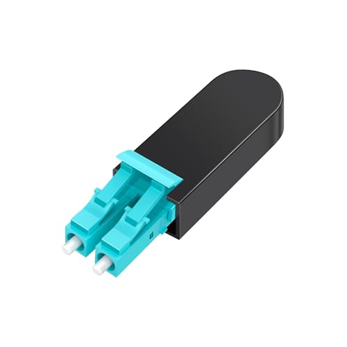 Buacoz LC/UPC Fiber Loopback Adapter Tester, OM3 Multimode Duplex – 50/125μm Glasfaserkabel, Glasfaserkabel-Teststecker für Testanwendungen Buacoz LC/UPC Fiber Loopback Adapter Tester, OM3 Multimode Duplex – 50/125μm Glasfaserkabel, Glasfaserkabel-Teststecker für Testanwendungen von Buacoz