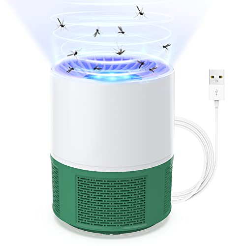 Insektenvernichter, USB Elektrischer Elektrisch Fliegenfalle, Mückenfalle Mückenlampe, Moskito Killer Lampe mit Licht, Fruchtfliegenfalle für küche Innen Außen von Bubbacare