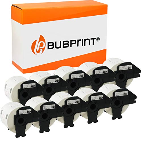 Bubprint 10 Etiketten kompatibel als Ersatz für Brother DK 11202 DK-11202 für P-Touch QL1050 QL1060N QL500 QL550 QL560 QL570 QL580N QL700 QL710W QL720NW QL810W von Bubprint