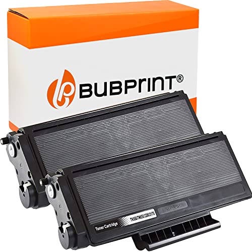 Bubprint 2 Toner kompatibel als Ersatz für Brother TN-3280 TN3280 für DCP-8070D DCP 8085DN HL-5340 HL-5340DL HL-5350DN HL-5380DN MFC-8370DN MFC-8380DN MFC-8880DN je 12.000 Seiten von Bubprint