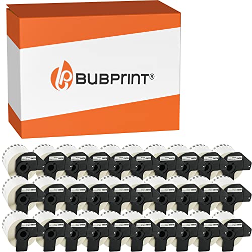 Bubprint 30 Etiketten kompatibel als Ersatz für Brother DK-22205 für P-Touch QL-1110NWB QL800 QL700 QL570 QL-820NWB QL-810W QL710 QL600 QL500 QL1100 QL710W QL720NW QL560 QL1050 QL1060 QL550 Bubprint 30 Etiketten kompatibel als Ersatz für Brother DK-22205 für P-Touch QL-1110NWB QL800 QL700 QL570 QL-820NWB QL-810W QL710 QL600 QL500 QL1100 QL710W QL720NW QL560 QL1050 QL1060 QL550 von Bubprint