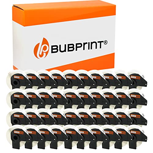 Bubprint 40 Etiketten kompatibel als Ersatz für Brother DK-11201 DK 11201 für P-Touch QL1050 QL1060N QL500BW QL550 QL560 QL570 QL580N QL700 QL710W QL720NW QL810W von Bubprint