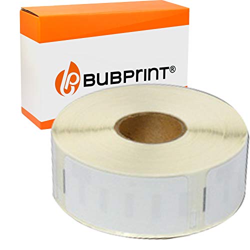 Bubprint Etiketten kompatibel als Ersatz für Dymo 11352 S0722520 für Labelwriter 310 320 330 Turbo 400 Twin Turbo Duo 450 Twin Turbo Duo SE450 25 mm x 54 mm von Bubprint