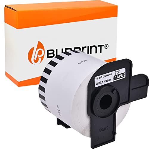 Bubprint Etikettenrolle kompatibel als Ersatz für Brother DK-44205 DK 44205 für P-Touch QL-500 QL-550 QL-560 QL-570 QL-580N QL-650TD QL-700 QL-710W QL-1050 62mm von Bubprint