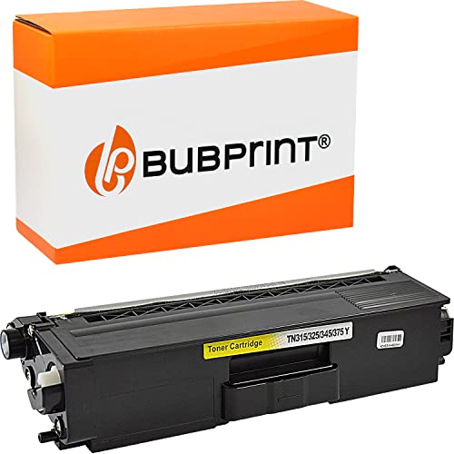 Bubprint Toner Yellow kompatibel als Ersatz für Brother TN-325 TN-320 TN-328 von Bubprint