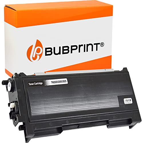 Bubprint Toner kompatibel als Ersatz für Brother TN-2005 TN 2005 TN2005 für HL-2035 HL-2035R HL-2037 3500 Seiten Schwarz von Bubprint