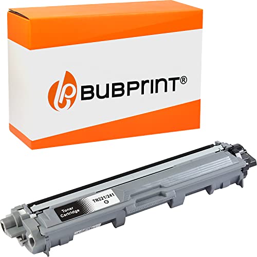 Bubprint Toner kompatibel als Ersatz für Brother TN-241BK TN-245BK für DCP-9015CDW DCP-9020CDW HL-3140CW HL-3150CDW HL-3170CDW MFC-9130CW MFC-9140CDN MFC-9330CDW MFC-9340CDW Schwarz von Bubprint