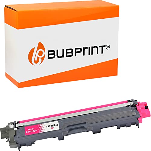 Bubprint Toner kompatibel als Ersatz für Brother TN-241M TN-245M für DCP-9015CDW DCP-9020CDW HL-3140CW HL-3150CDW HL-3170CDW MFC-9130CW MFC-9140CDN MFC-9330CDW MFC-9340CDW Magenta von Bubprint