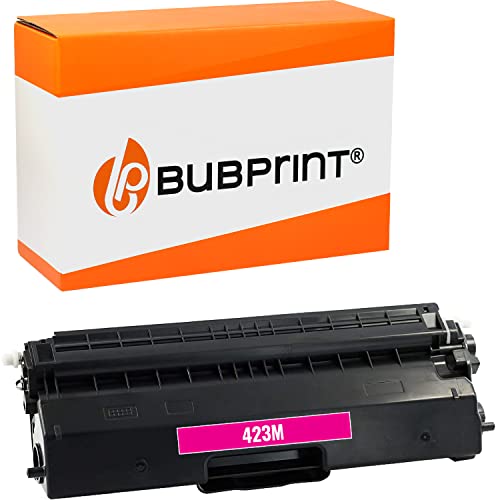 Bubprint Toner kompatibel als Ersatz für Brother TN-423 TN-423M für HL-L8260CDW HL-L8360CDW MFC-L8690CDW MFC-L8900CDW DCP-L8410CDW DCP-L8410CDN Magenta von Bubprint